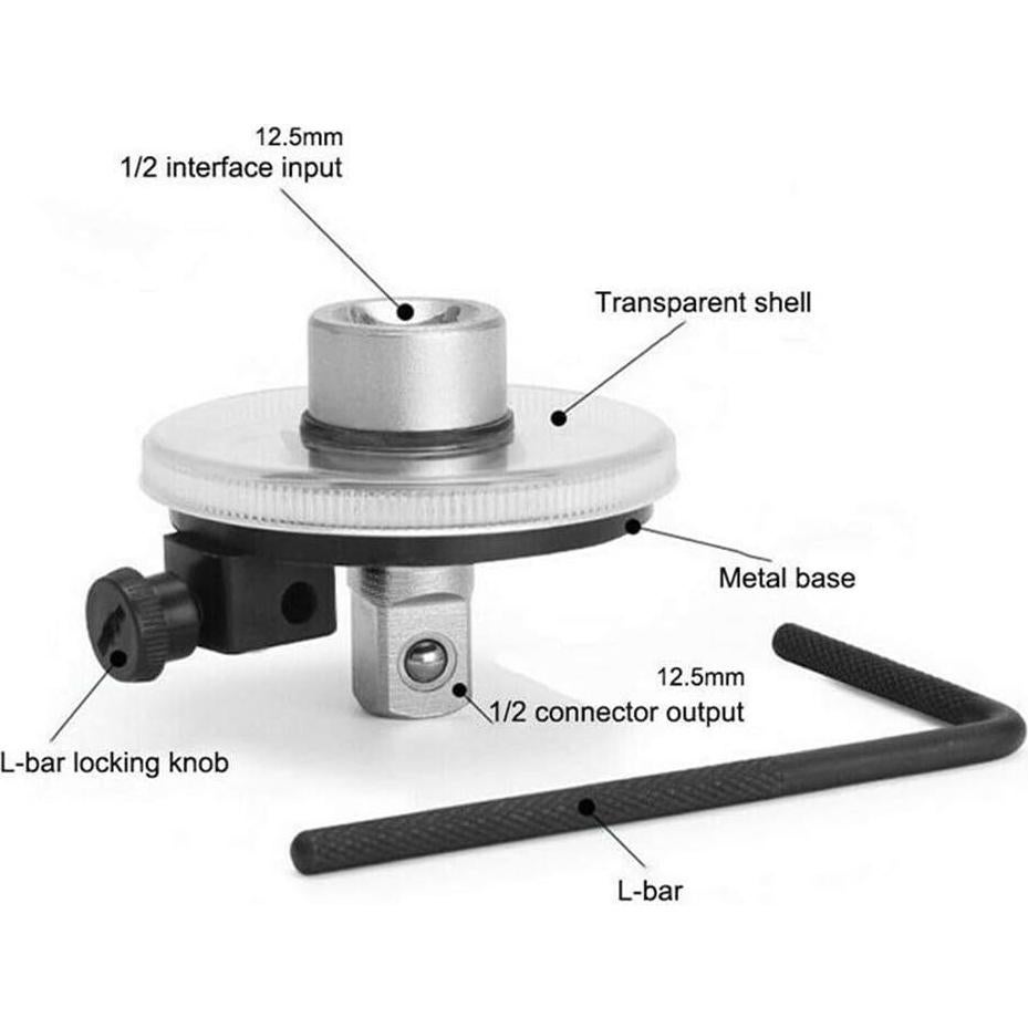 Llave de Torque 1/2" BSBMIEQM con Medidor de Ángulo 360°