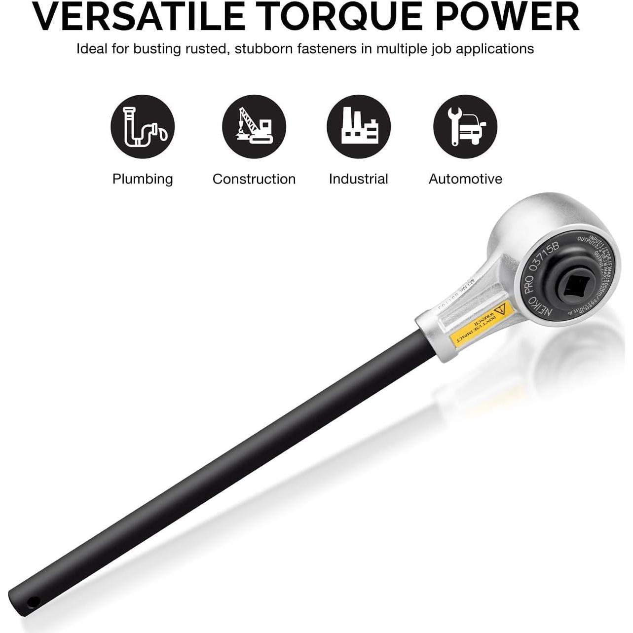 Llave de Torque NEIKO PRO 03715B 1/2" Drive 1491.2 Nm