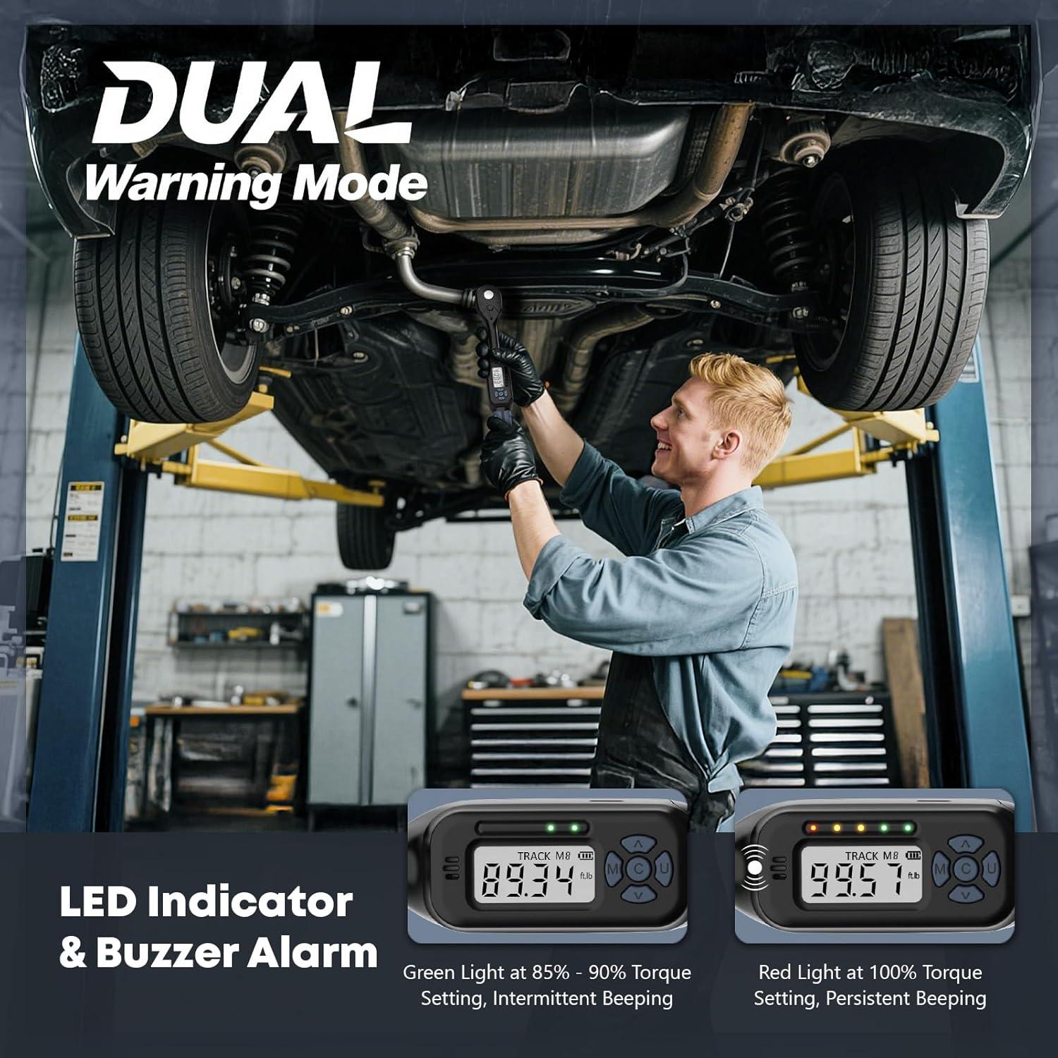 Llave de Torque Digital 3/8 VCAN ACTIVE 6.78-135.5 Nm