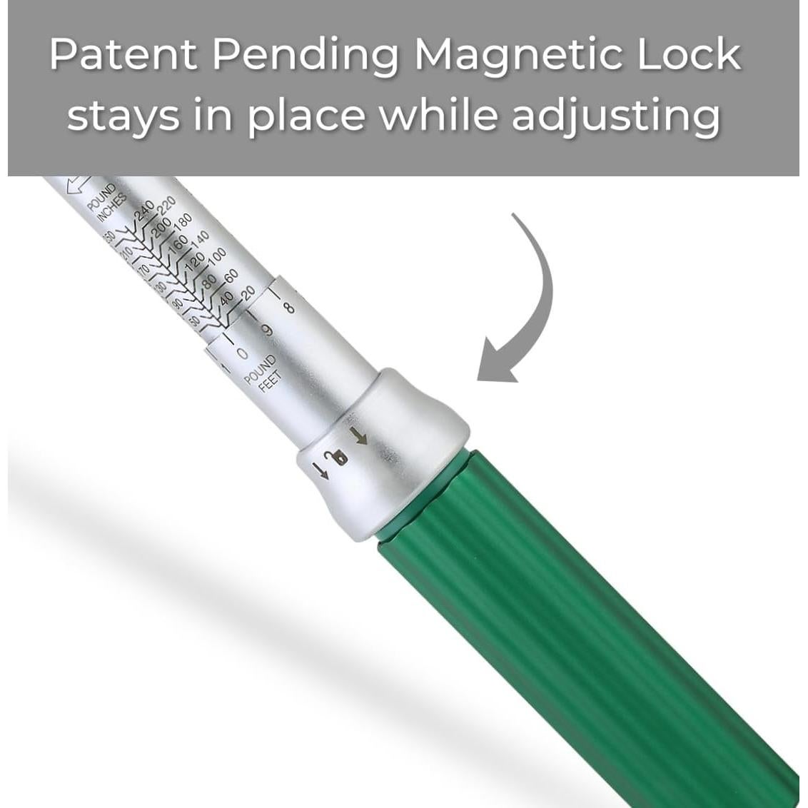 Llave de Torque Digital eTORK 3/8" 20-250 in-lb Precisión