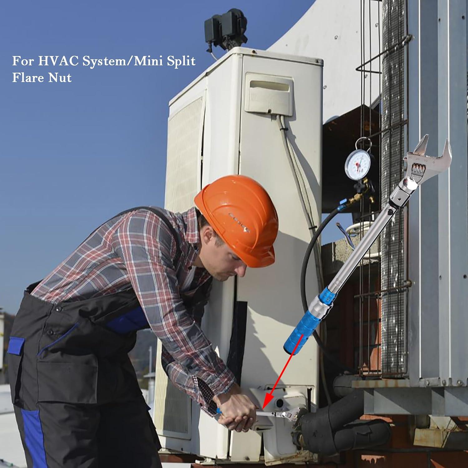 Llave de Torque Ajustable COTOUXKER 5-60 Nm Cabeza Abierta 30mm