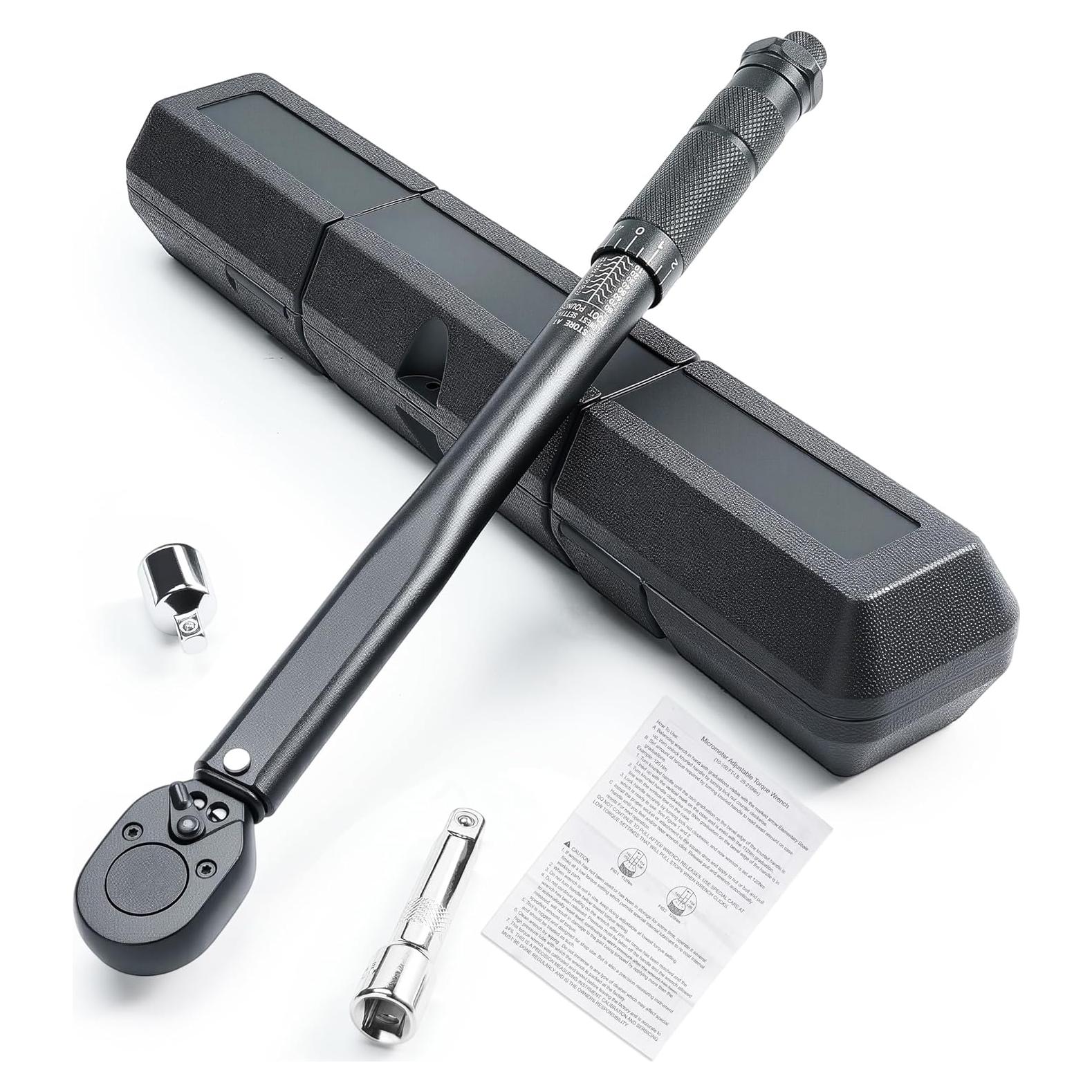 Llave de Torque KOOPOOL 1/2" 25-250 lb-pie (33.9-338.9 Nm)