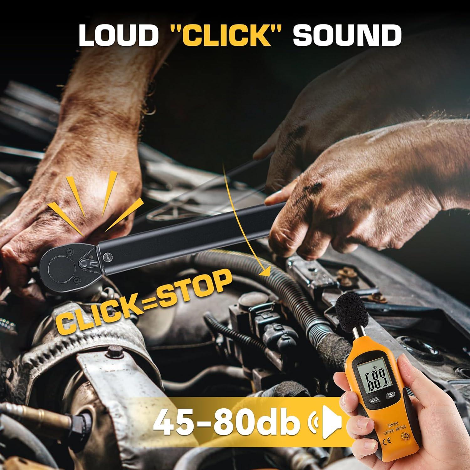 Llave de Torque KOOPOOL 1/2" 25-250 lb-pie (33.9-338.9 Nm)