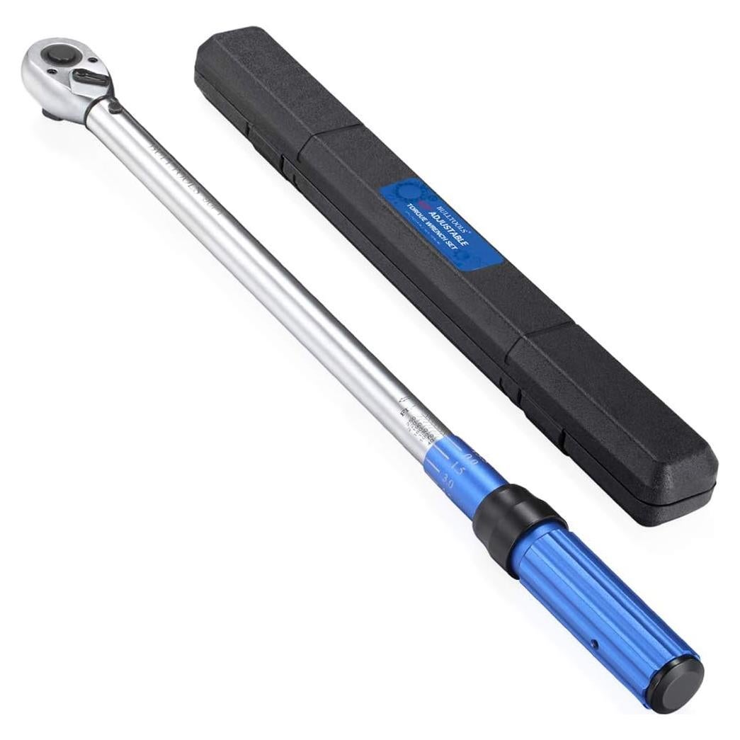 Juego de Llave de Torque BULLTOOLS 1/2" 25-250ft.lb/33.75-337.5Nm