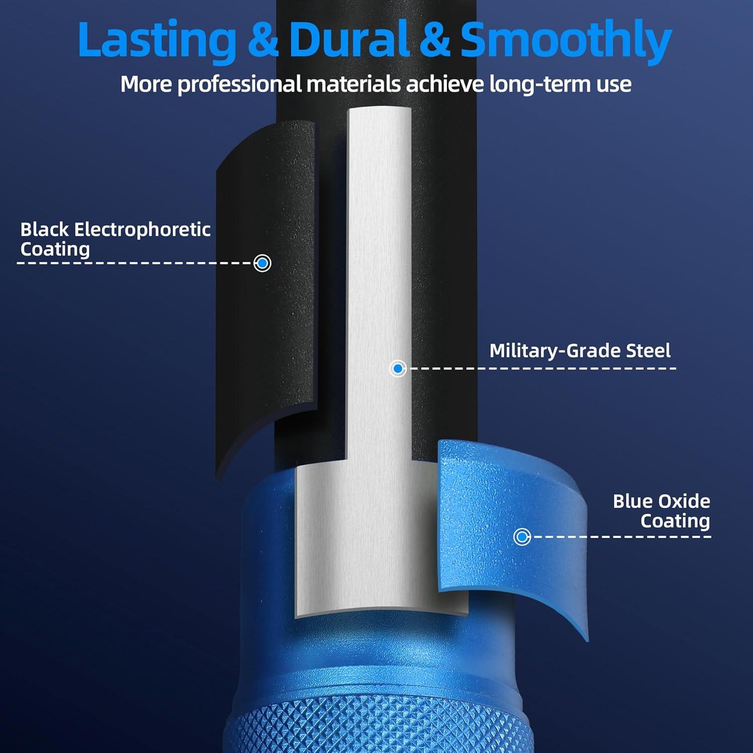Llave de Torque UYECOVE 1/2" Doble Dirección 10-170FT.LB