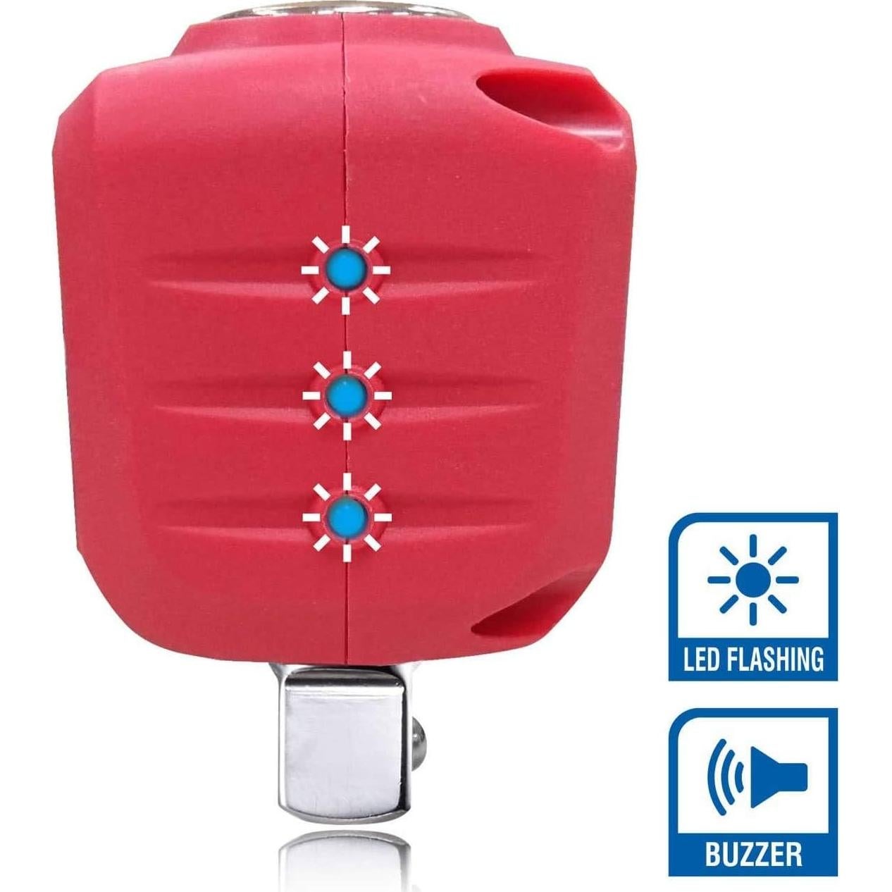 ACDelco Kit de Adaptador de Par Digital 3/8" y 1/2" ISO 6789