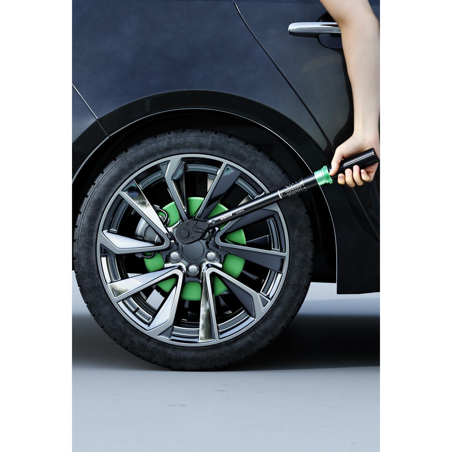 Juego de Llave de Torque de Click 1/2" LLAVETOR 20-220 Nm 8 Piezas