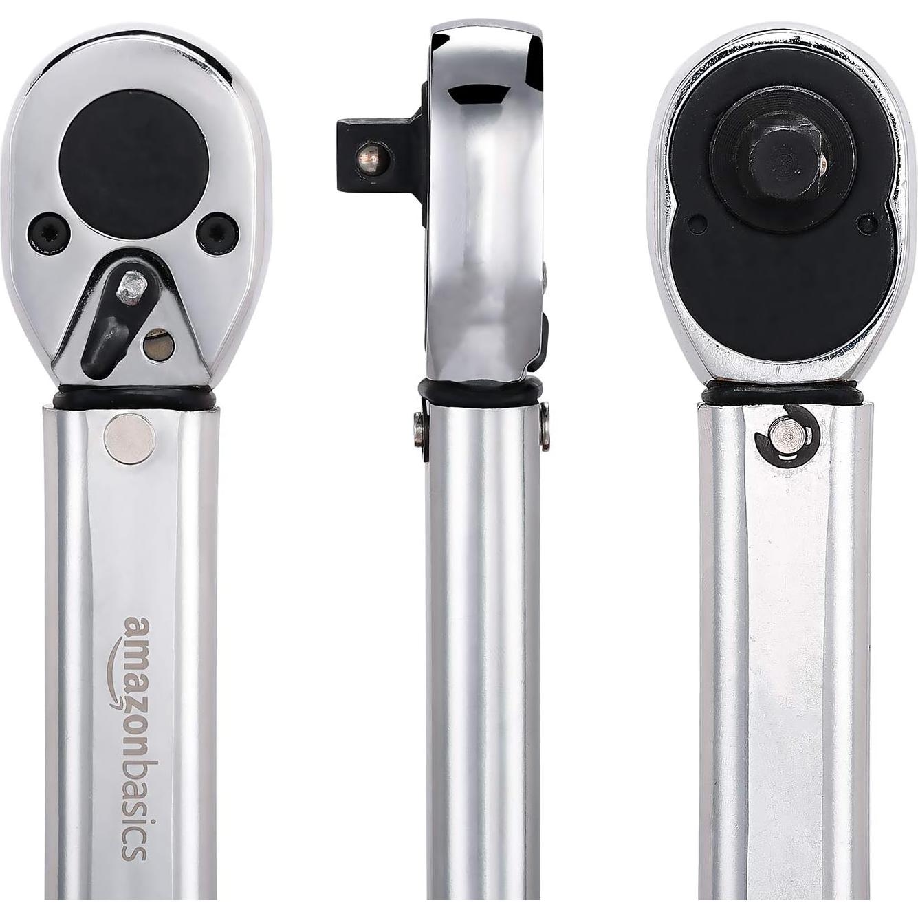 Llave de Torque de Click 3/8" Amazon Basics 15-80 ft-lb