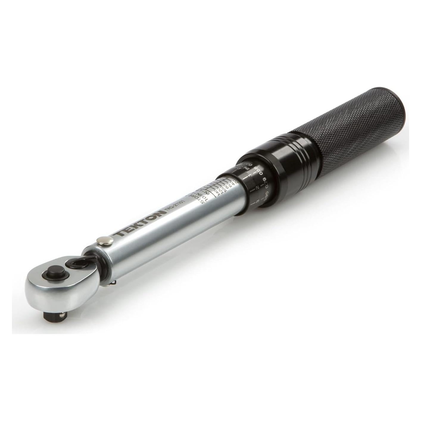 Llave de Torque de Click TEKTON 1/4" Doble Dirección 10-150 in-lb