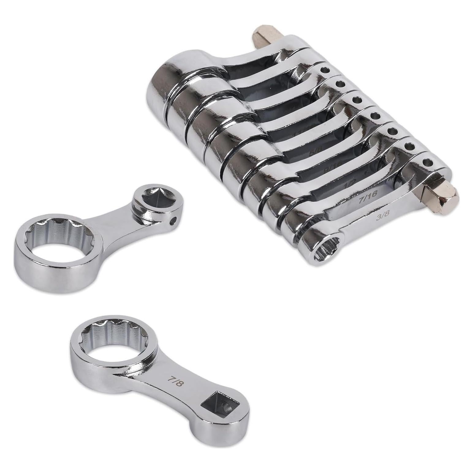 Juego de Adaptadores de Par 9 Piezas CZXCTK 12 Puntos 3/8"