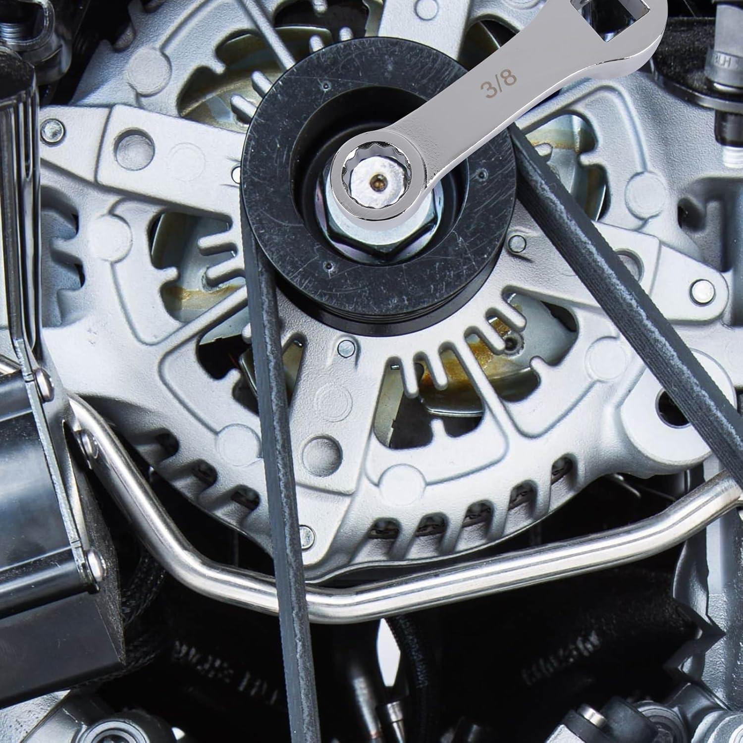 Juego de Adaptadores de Par 9 Piezas CZXCTK 12 Puntos 3/8"