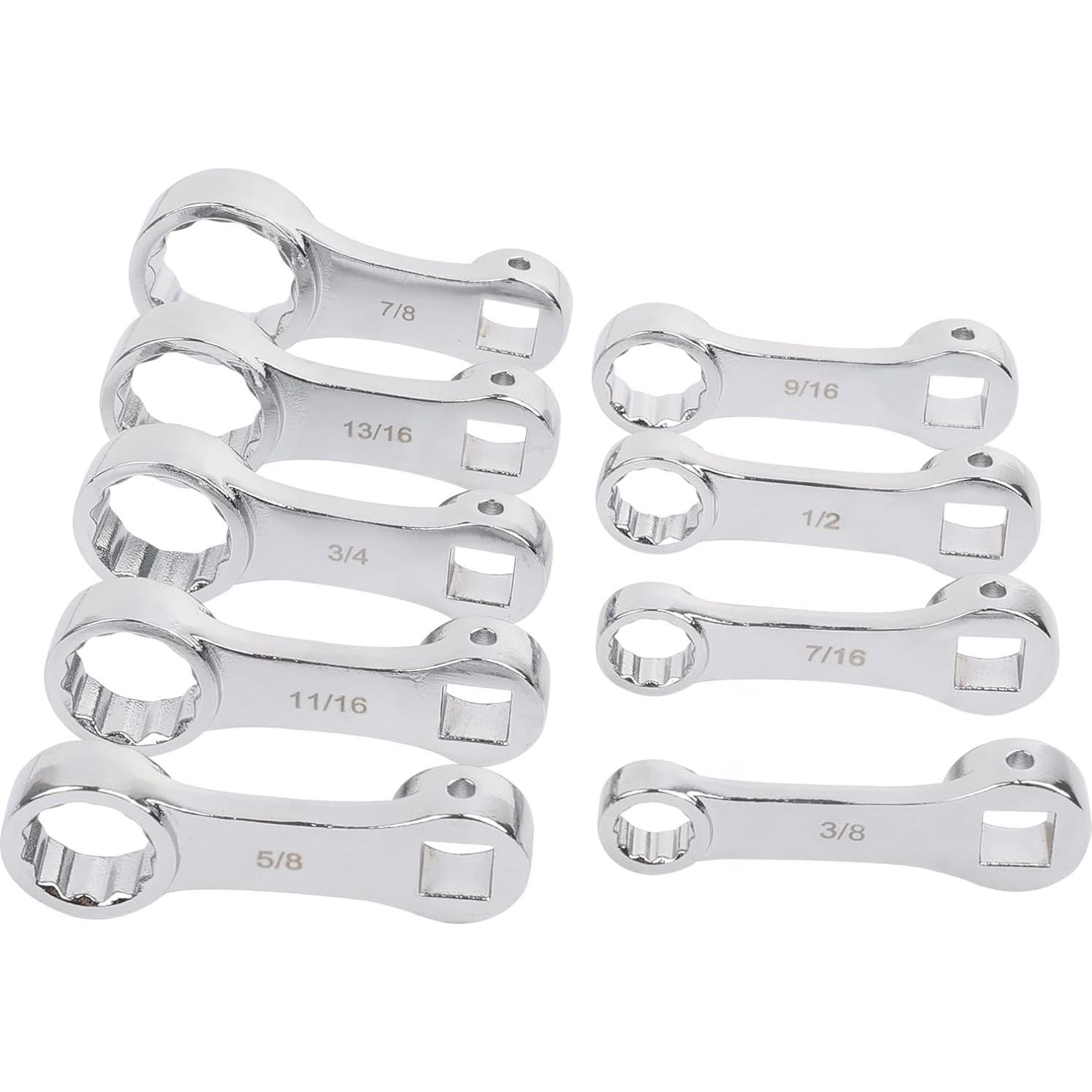 Juego de Adaptadores de Par 9 Piezas CZXCTK 12 Puntos 3/8"