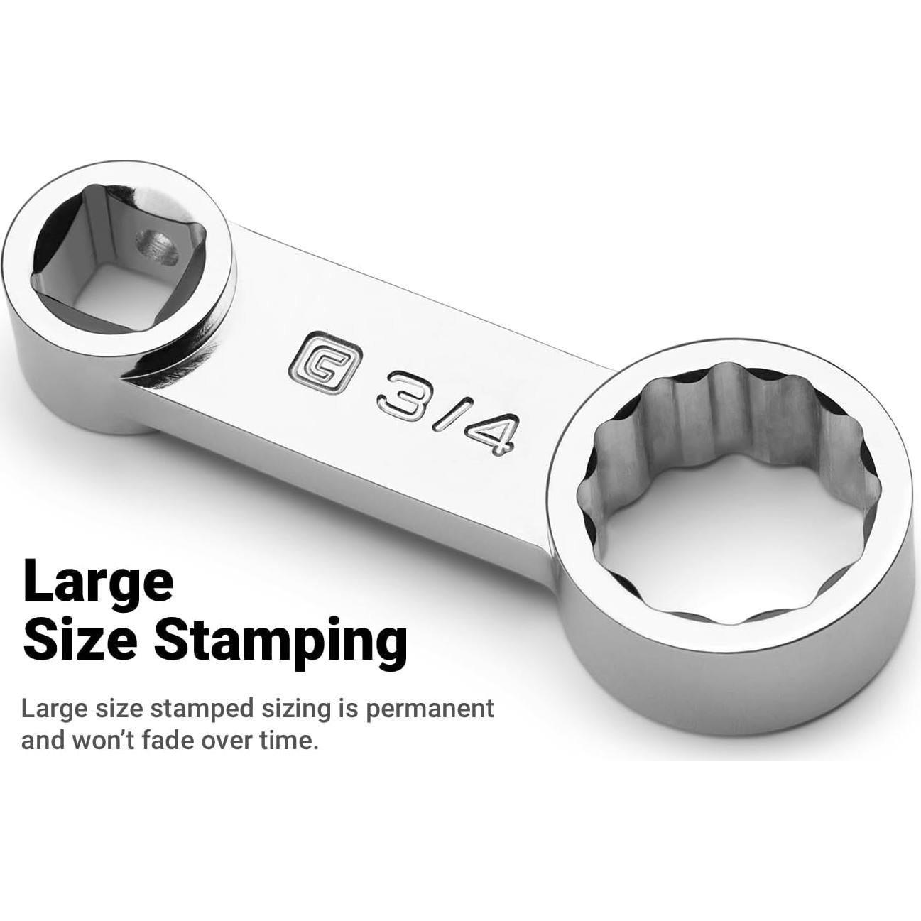 Juego de Adaptadores de Torque 1/2" Capri Tools 8 Piezas SAE