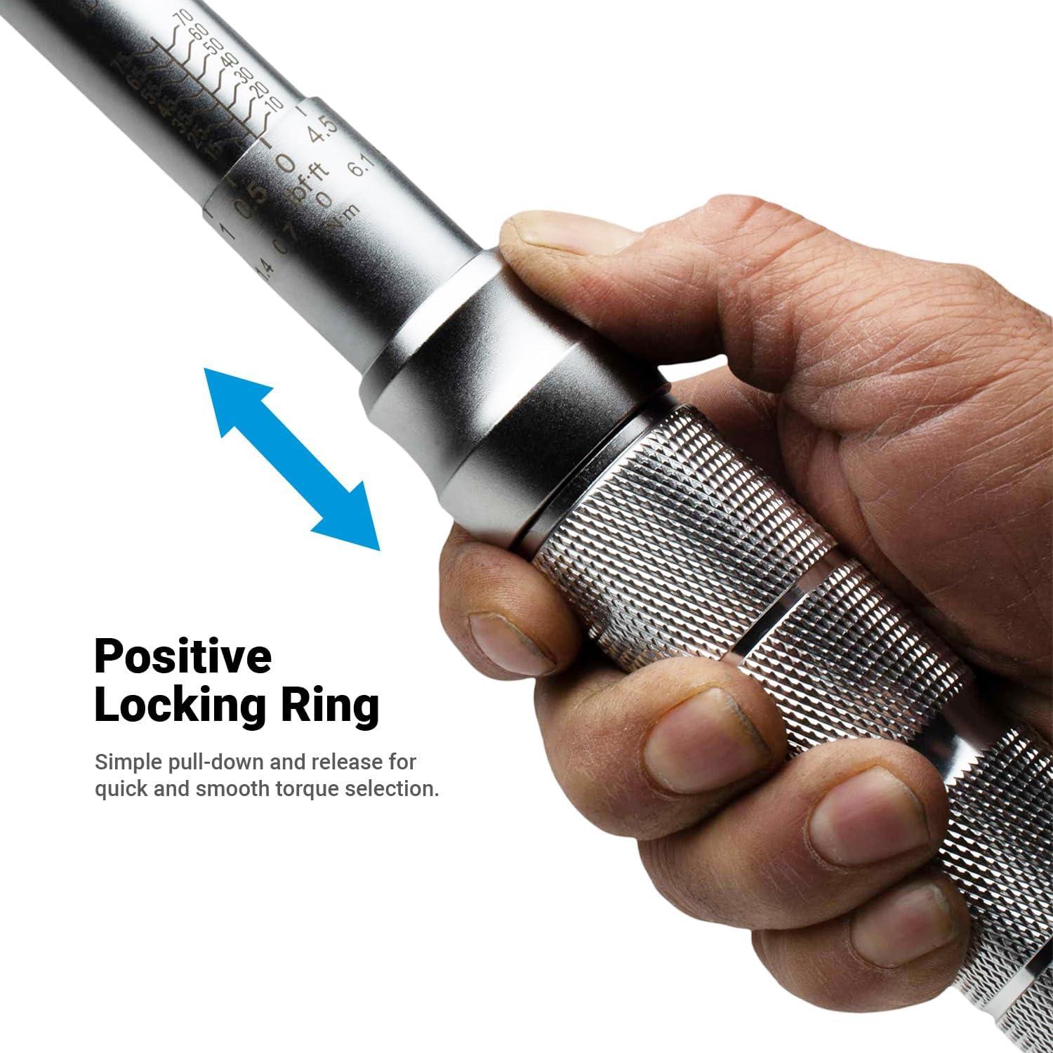 Llave de Torque Industrial Capri Tools 31202-250FL 30-250 Nm