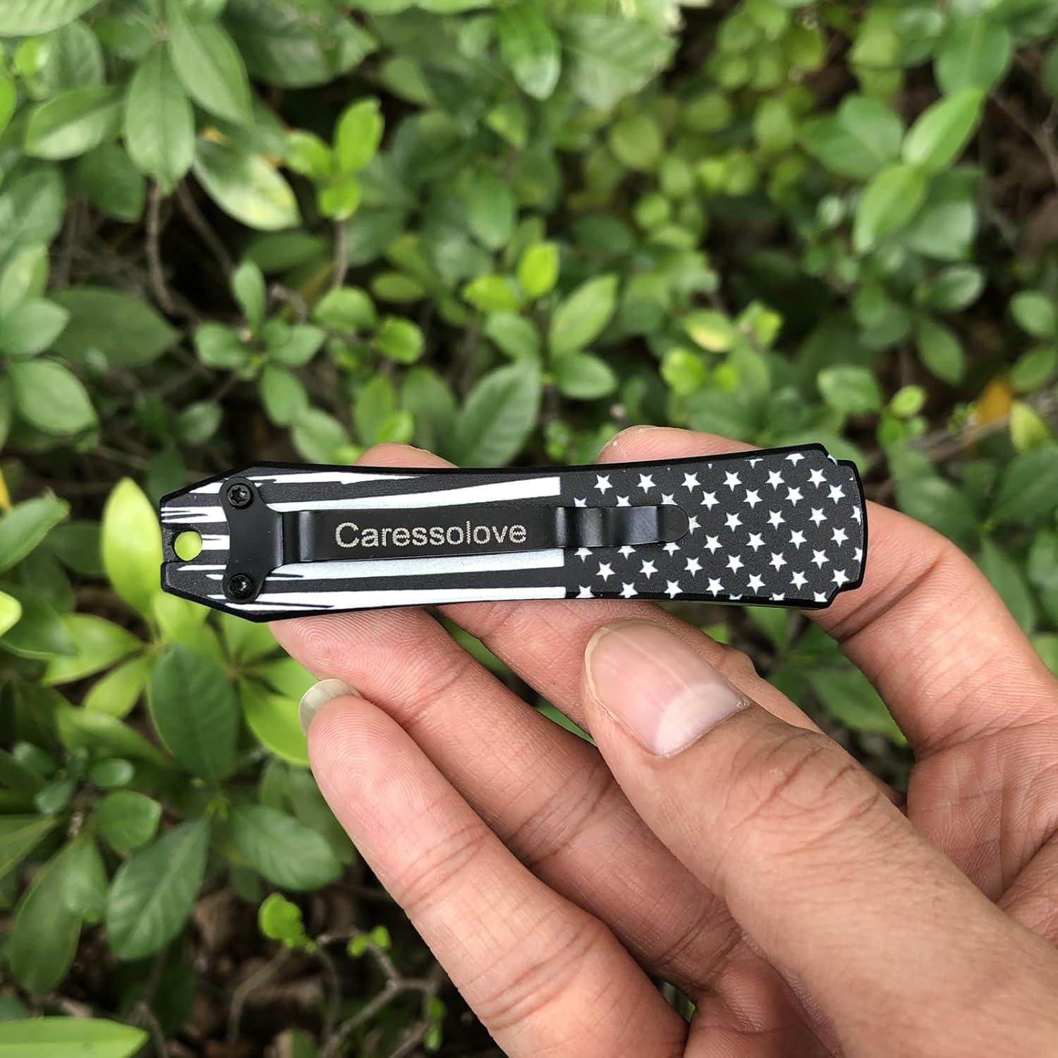 Cuchillo Utilitario Retráctil Caressolove CH2504-3 con 10 Cuchillas