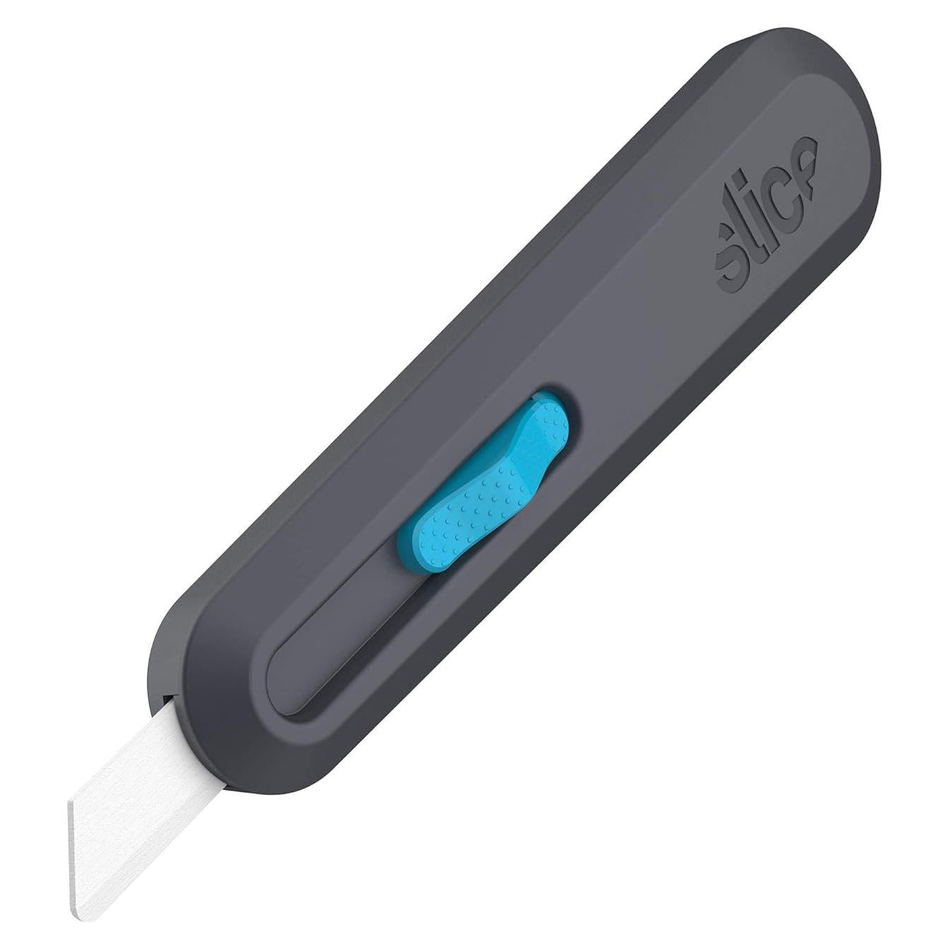 Cuchillo de Utilidad Slice Smart-Retract 8.9cm Cerámica Azul