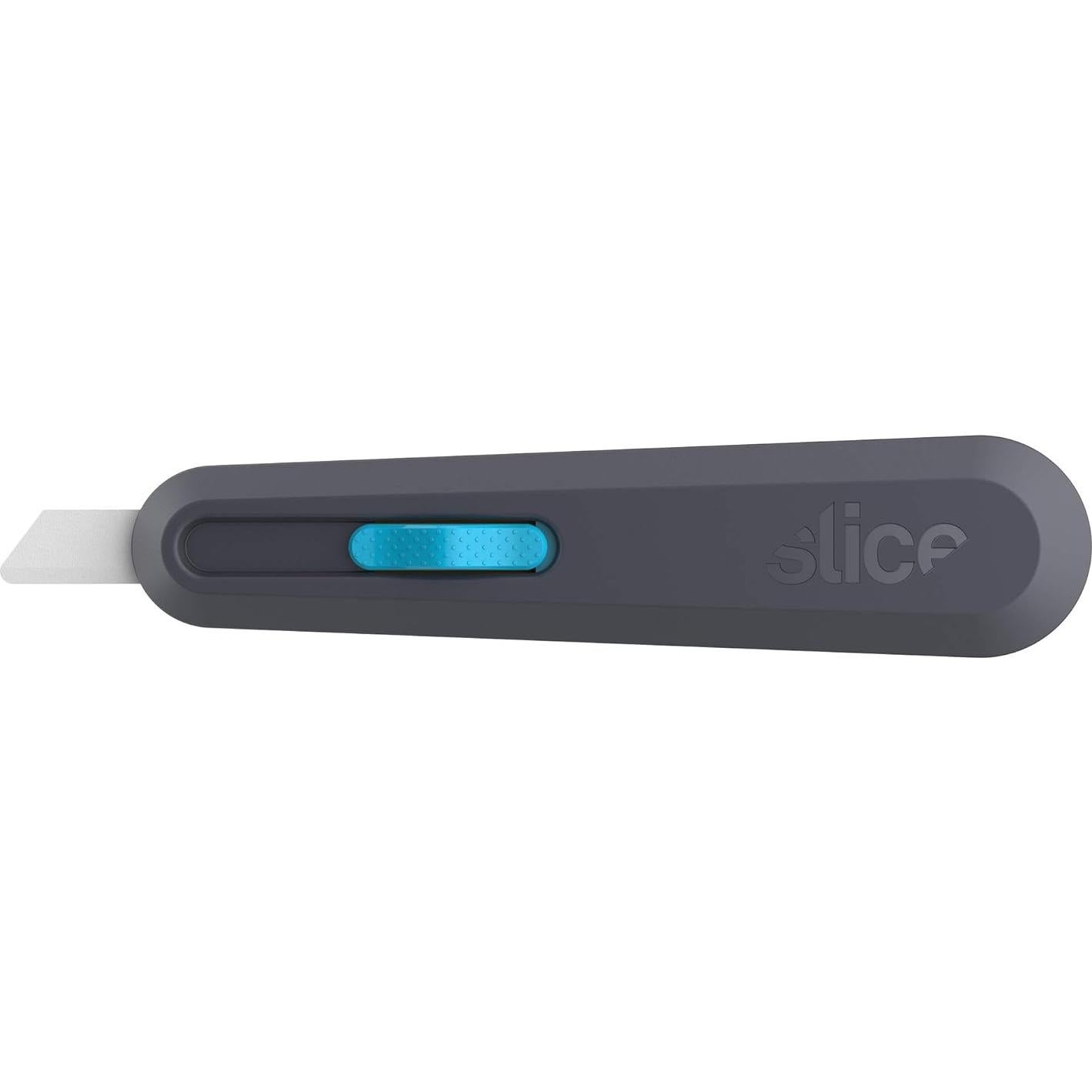 Cuchillo de Utilidad Slice Smart-Retract 8.9cm Cerámica Azul