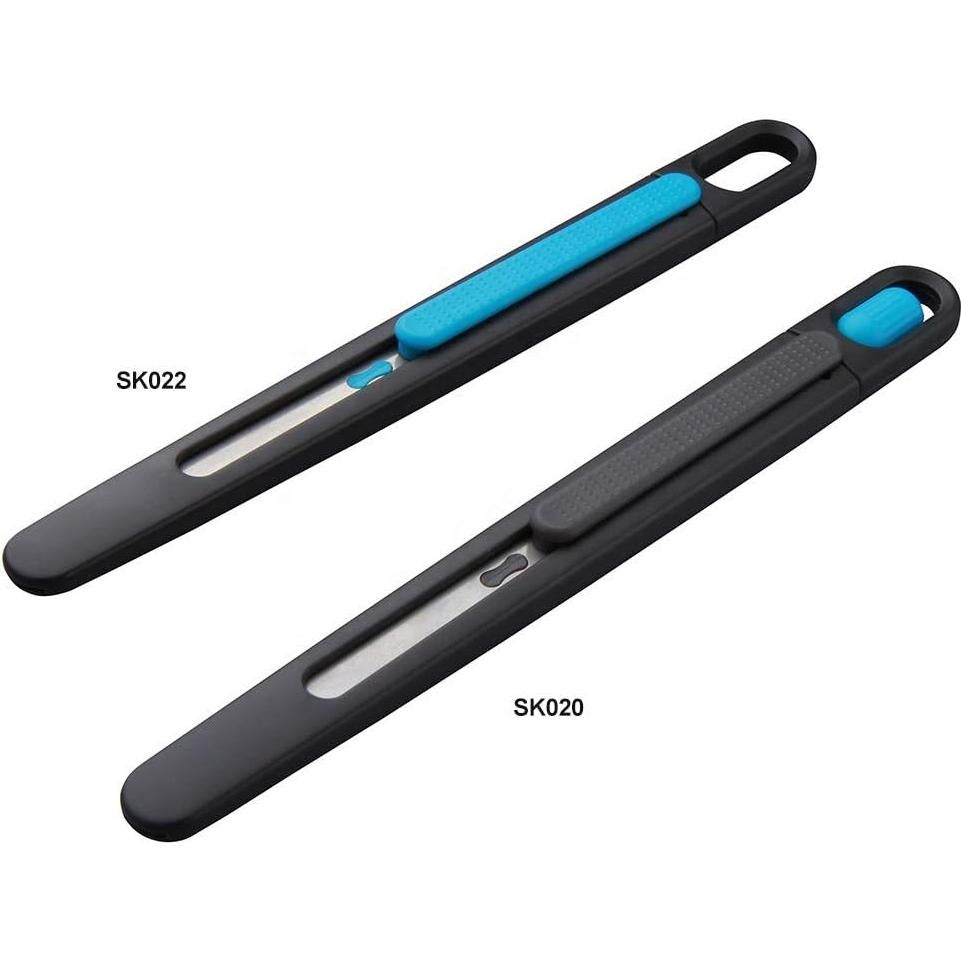 Cortador Retráctil Automático Nova SK022 9mm Azul - Precisión