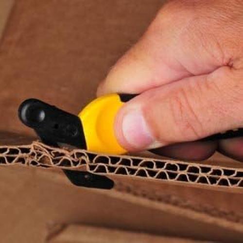 Cuchillo de Seguridad Klever XCHANGE Rojo, Cabezal Reemplazable