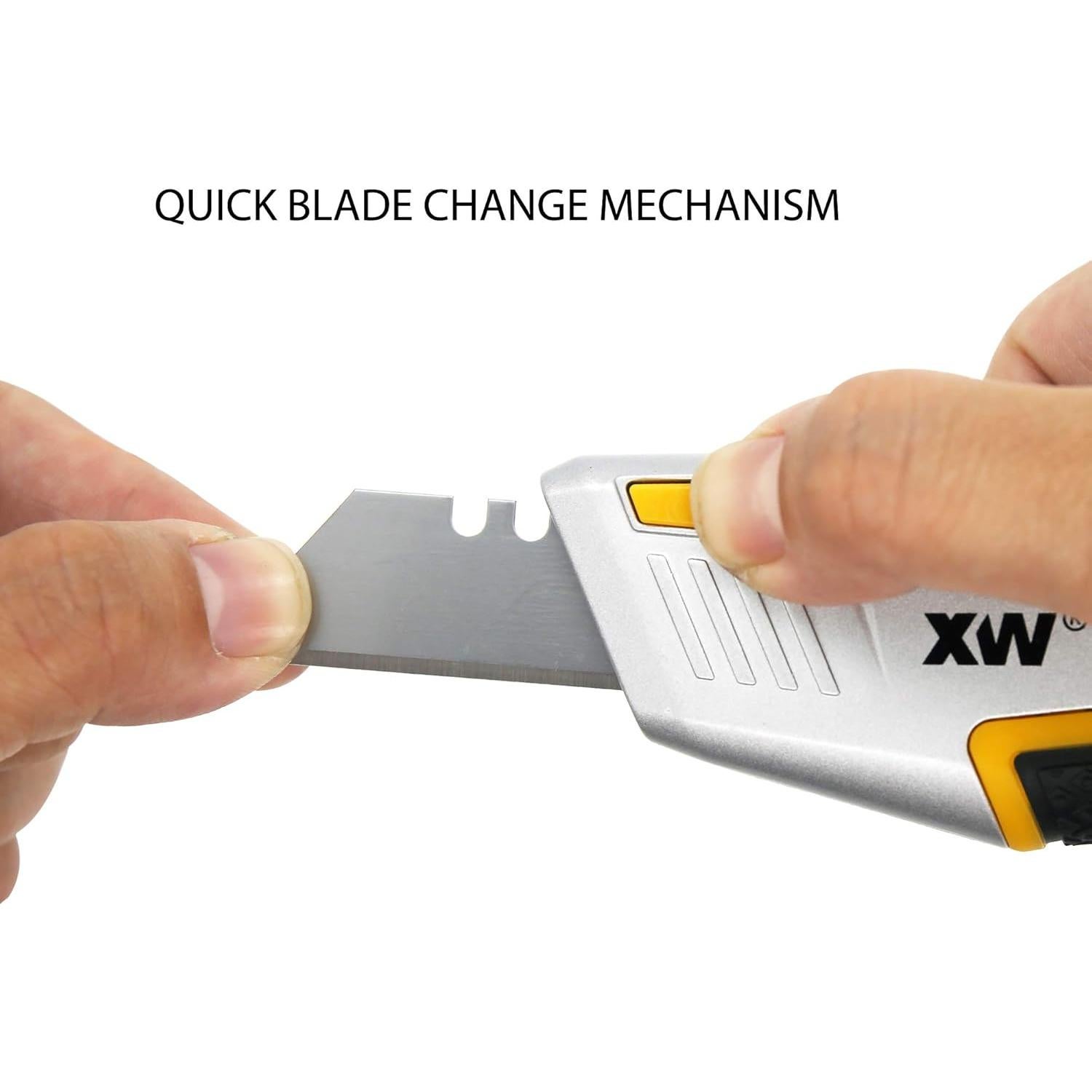 Cuchillo Utility Automático XW con 5 Cuchillas y 10 de Regalo