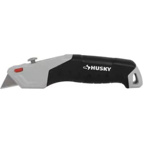 Cuchillo Utility Retráctil Husky 11.43 cm Aluminio