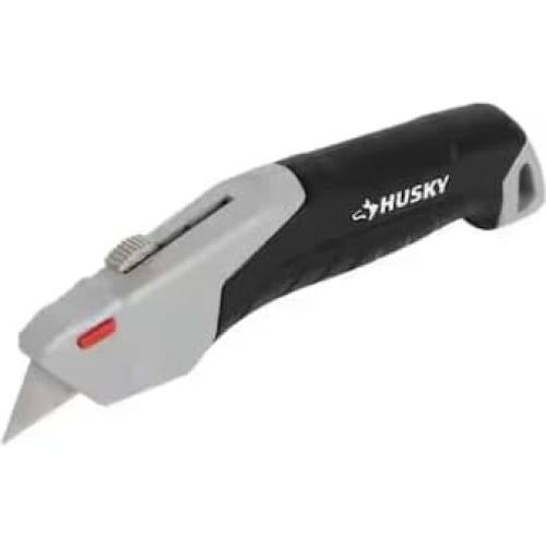 Cuchillo Utility Retráctil Husky 11.43 cm Aluminio