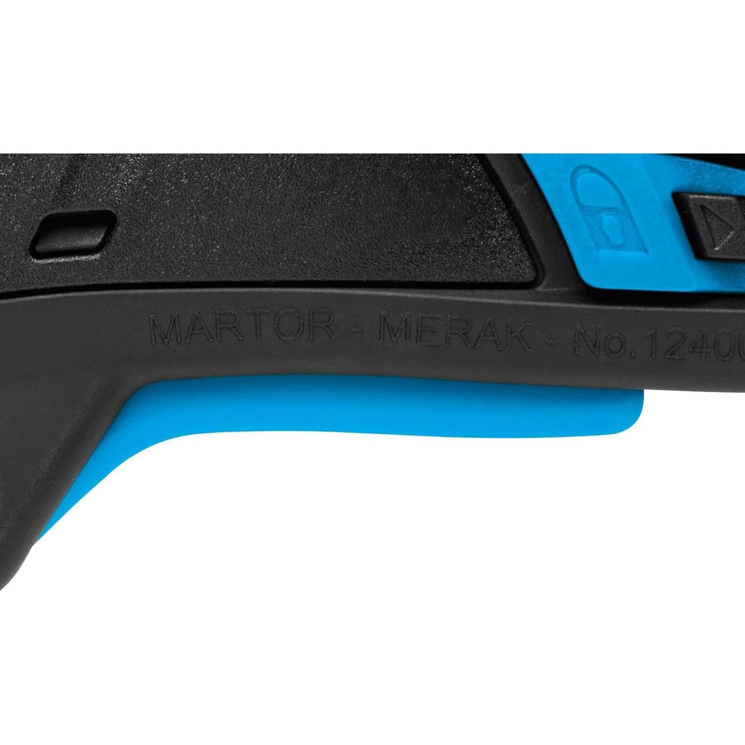 Cutter de Seguridad Retráctil Martor Merak 124001.02 Policarbonato