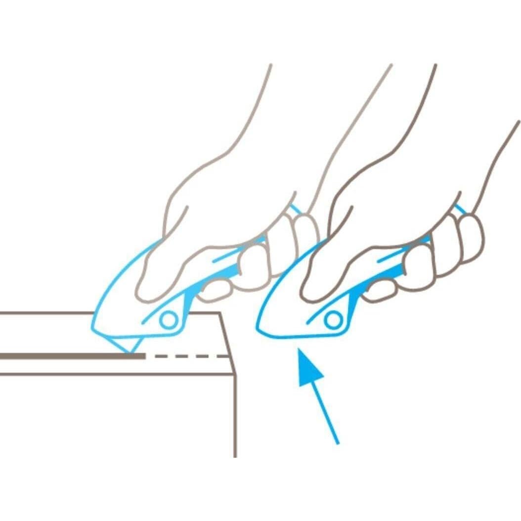 Cutter de Seguridad Retráctil Martor Merak 124001.02 Policarbonato