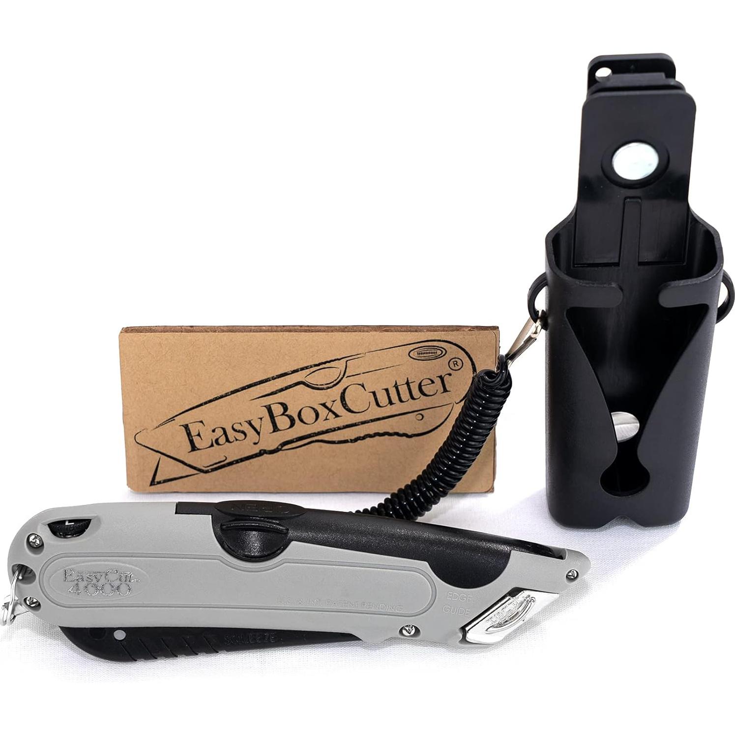 Cortador de Caja Easy Cut FG1000 Acero Inoxidable 4000 Auto Retráctil