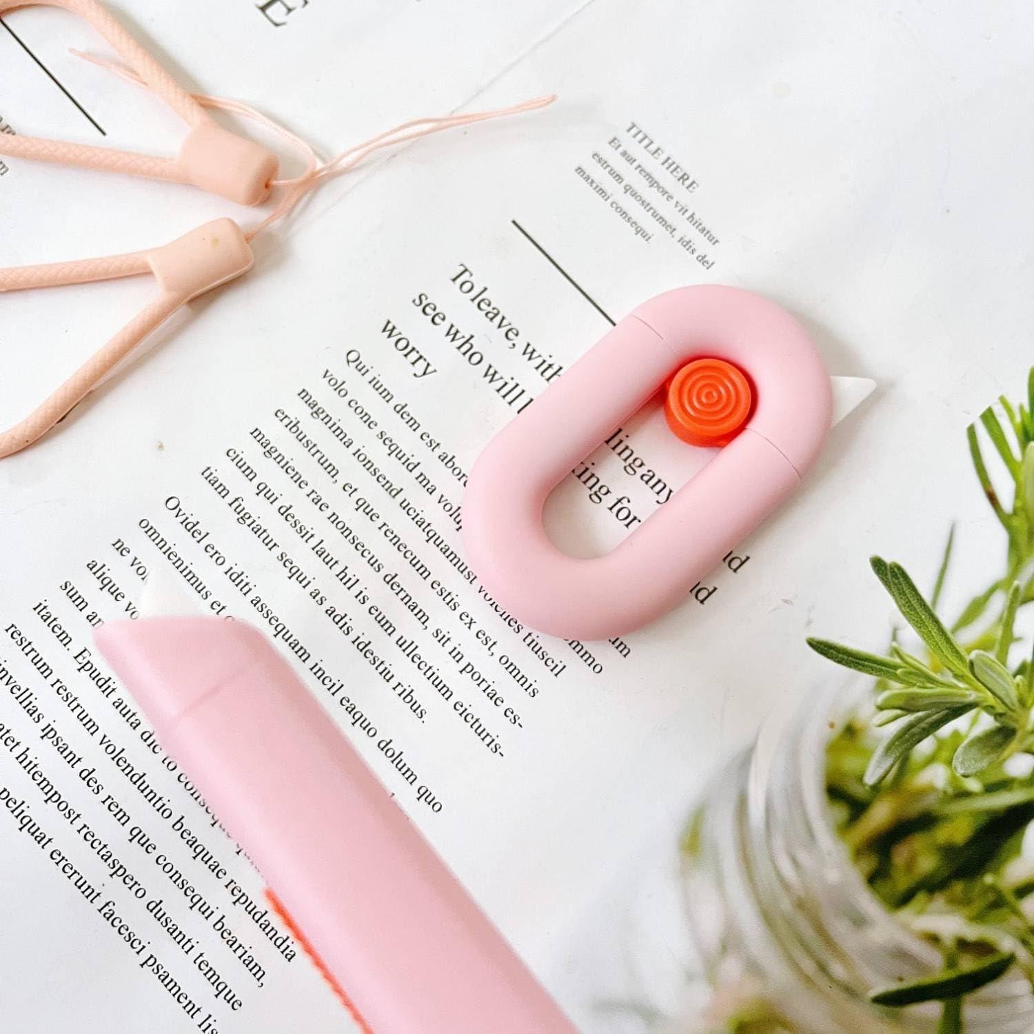 Cortador de Cajas Retráctil DOOOYU Cerámica Rosa 12mm