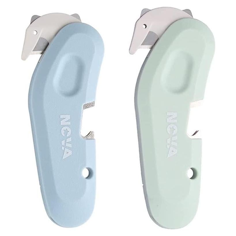 Cortador Mini de Caja Nova 3-en-1 con Cuchilla Oculta - 2 Unidades