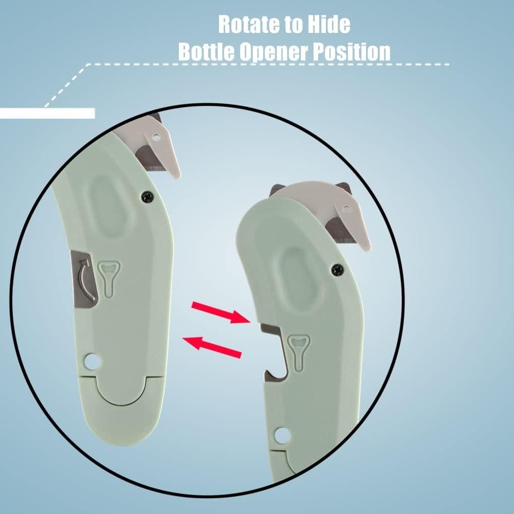 Cortador Mini de Caja Nova 3-en-1 con Cuchilla Oculta - 2 Unidades