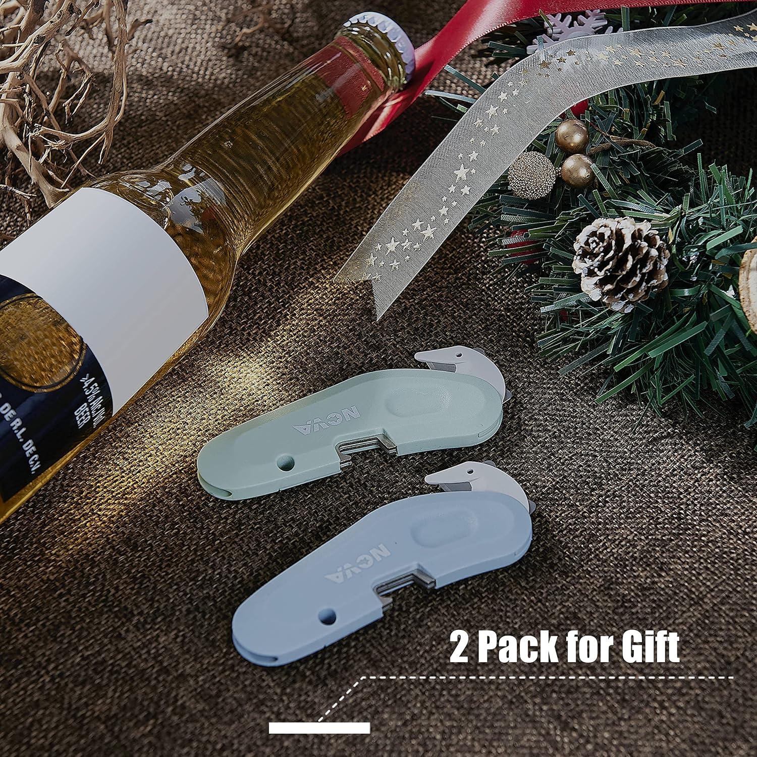 Cortador Mini de Caja Nova 3-en-1 con Cuchilla Oculta - 2 Unidades