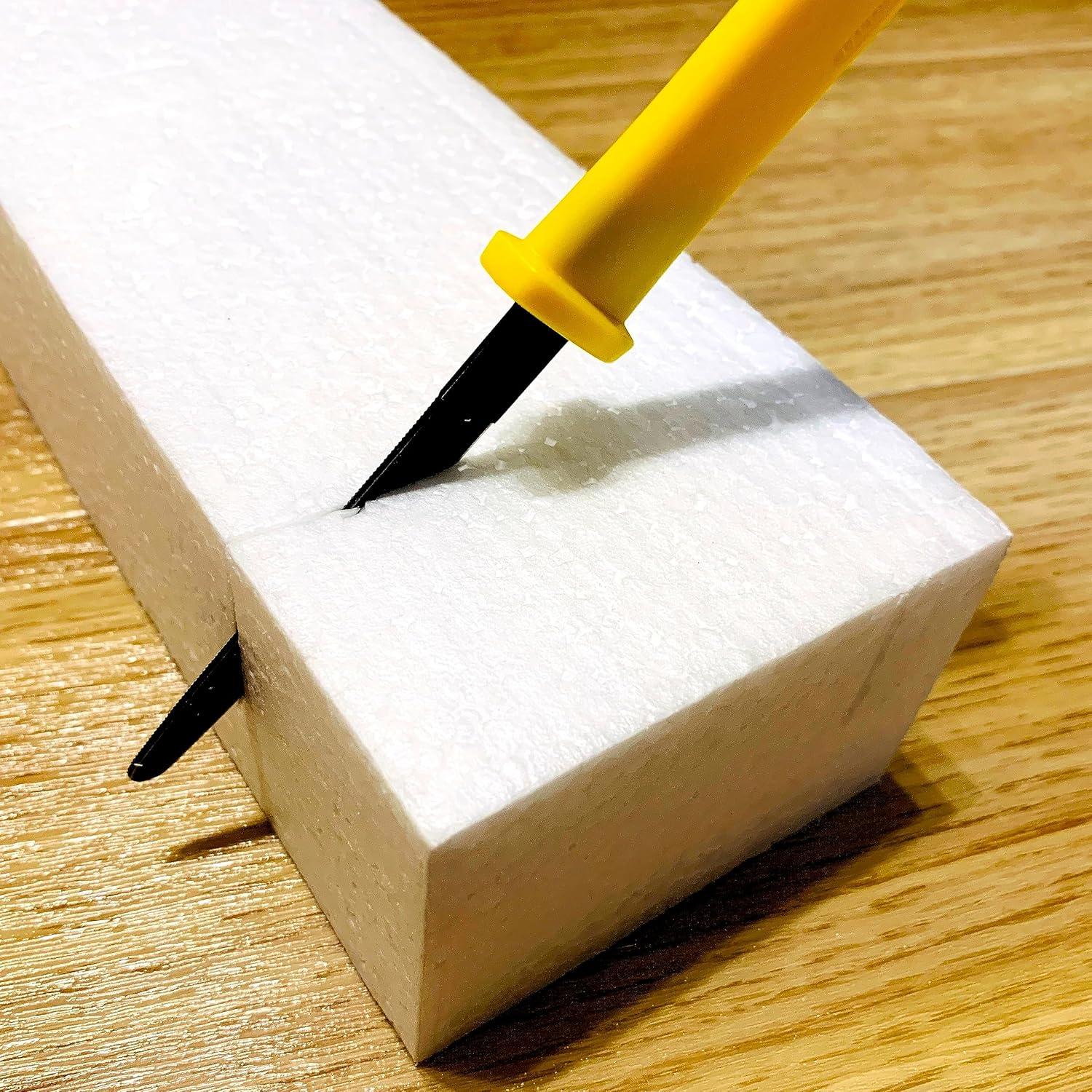 Cortador de Cartón Corrugado CANARY 19 cm - 2 Pcs Amarillo