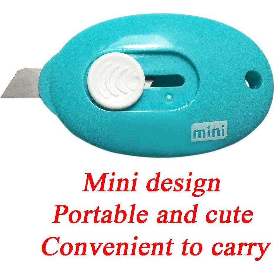 Cortadores Mini Utilitarios RJWKAZ 3PC Retráctiles Colores