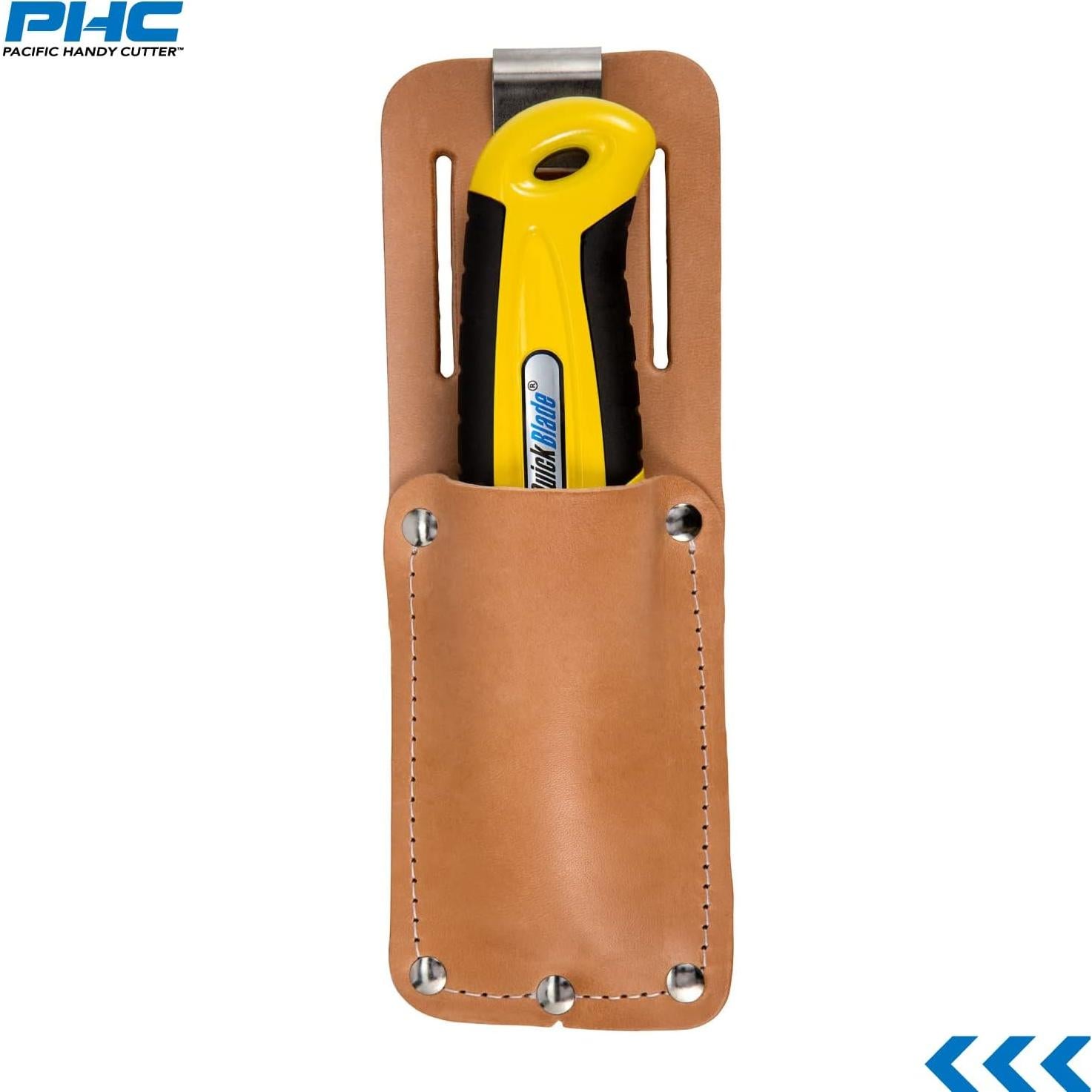Cuchillo Utility Autocargable Pacific Handy Cutter QBA375 Amarillo