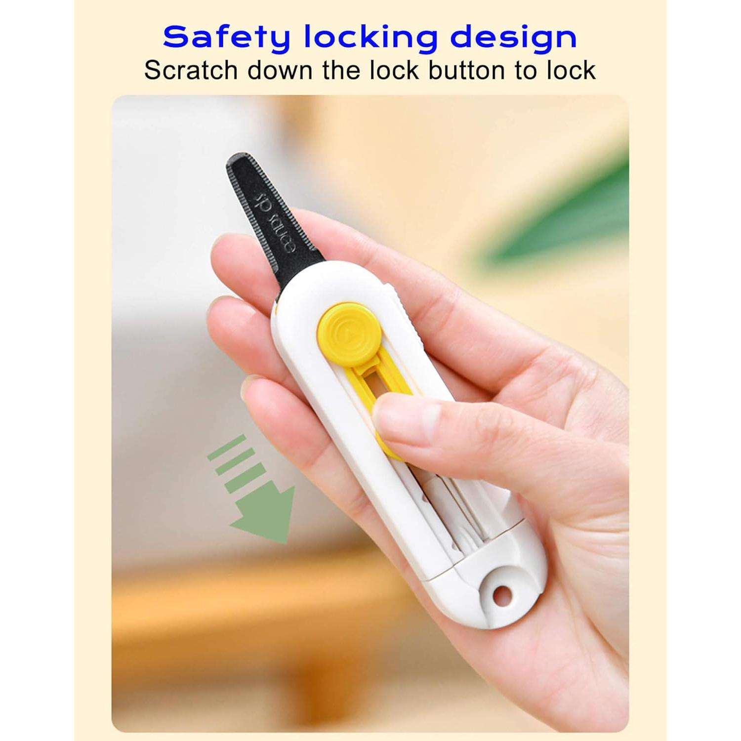 Cortador de Paquetes Migrdots Pequeño con Cuchilla Antiadherente