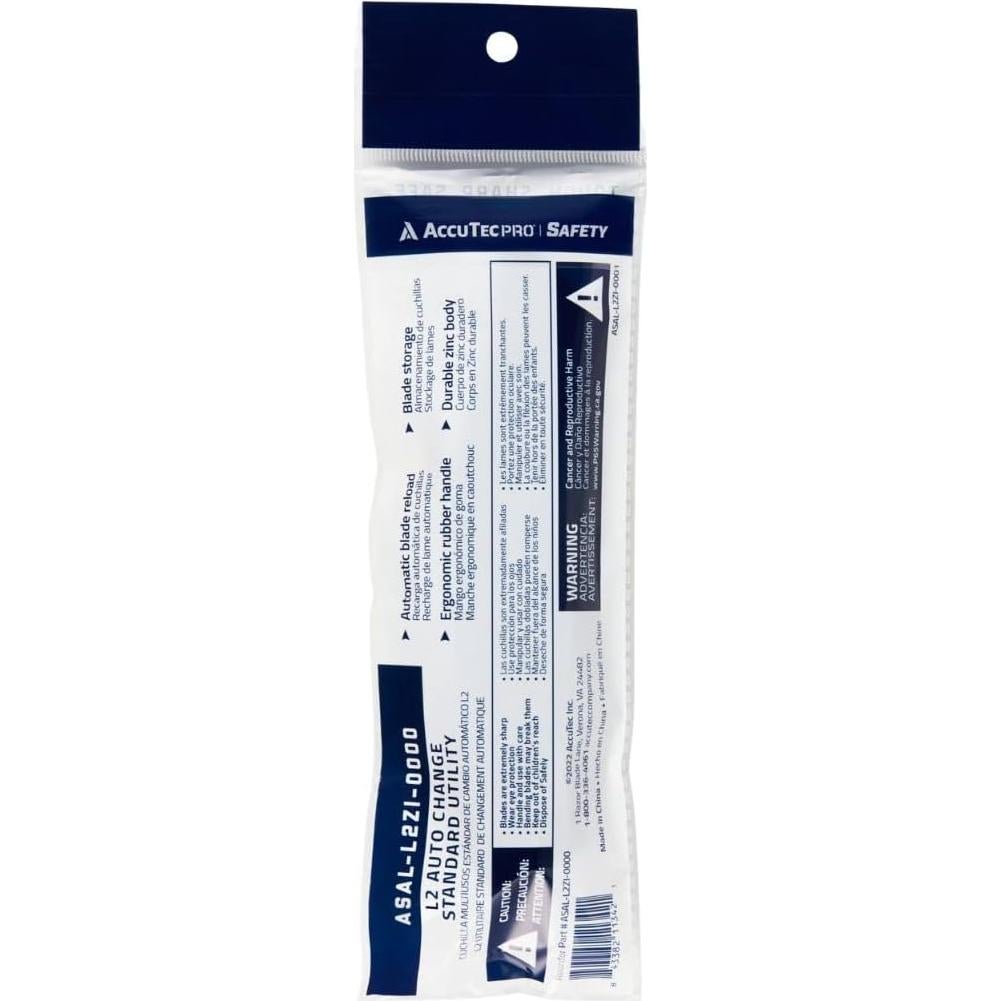 Cuchillo Utility Automático AccuTec Pro ASAL-L2ZI 170g