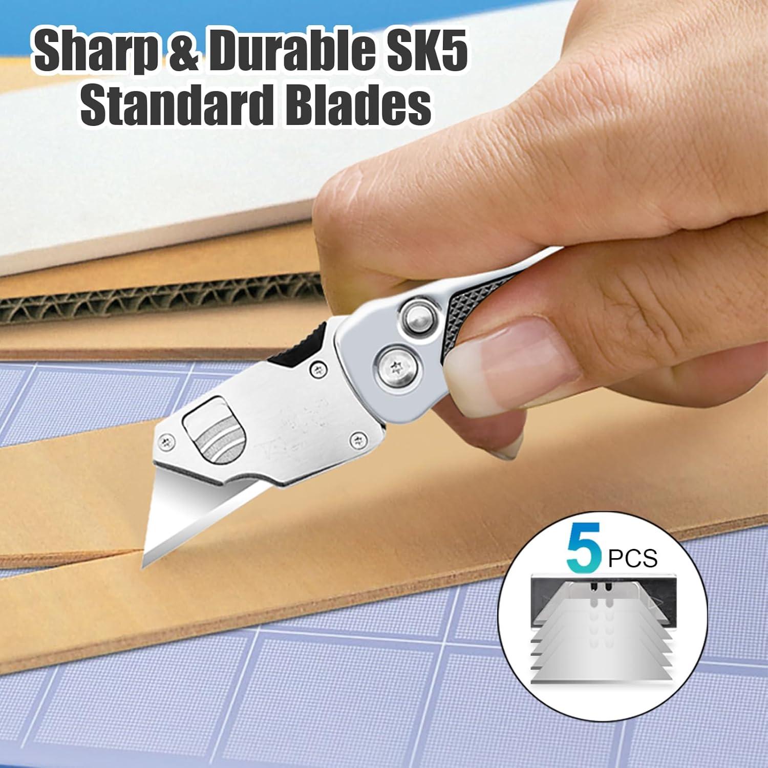 Cortador de Cajas Vickay Utility Plegable Acero Inoxidable 16cm