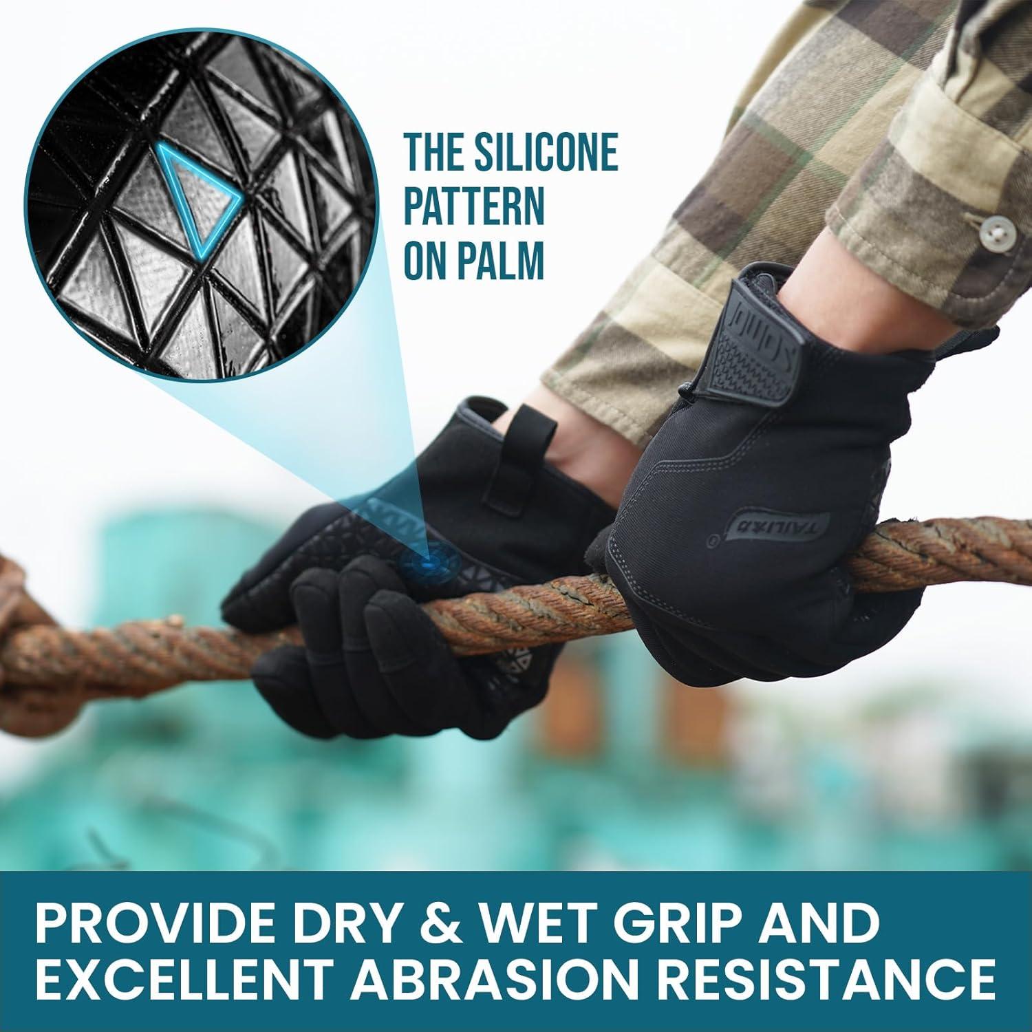 Guantes de Seguridad TAILI XL Resistente a Cortes A7 y Punciones L5