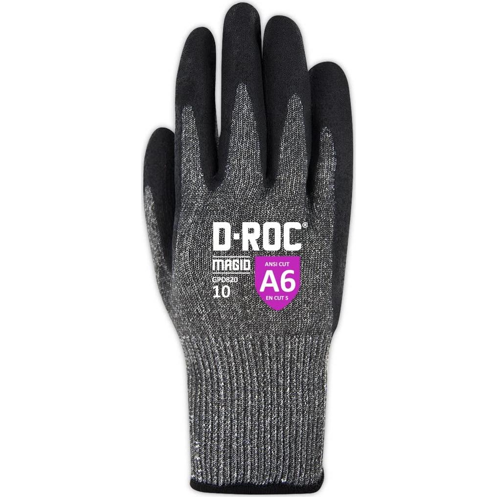 Guantes de Trabajo MAGID GPD820 A6 Resistentes a Cortes 5/XXS