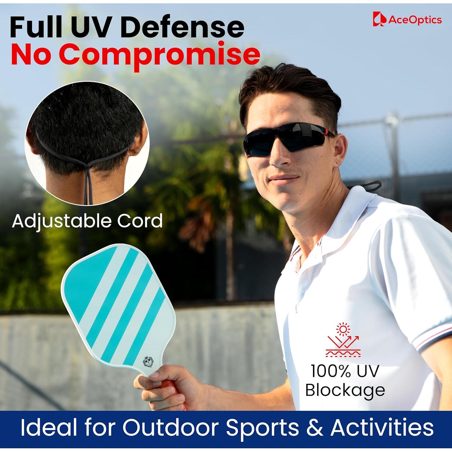 Gafas de Seguridad AceOptics Z87.1 Anti-Niebla UV Lentes Tintados