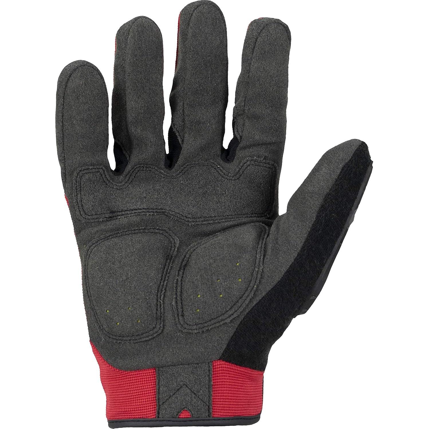Guantes de Trabajo Ironclad Command Impact A5 Rojo - Talla M