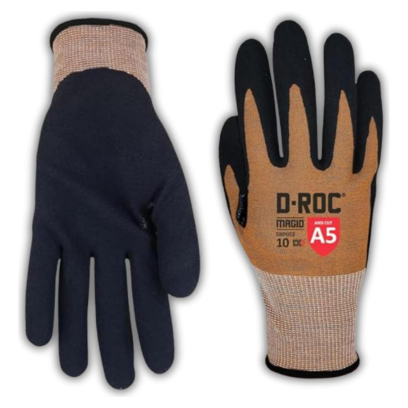 Guante de Trabajo MAGID D-ROC DXPG53 A5 VersaTek T5/XXS