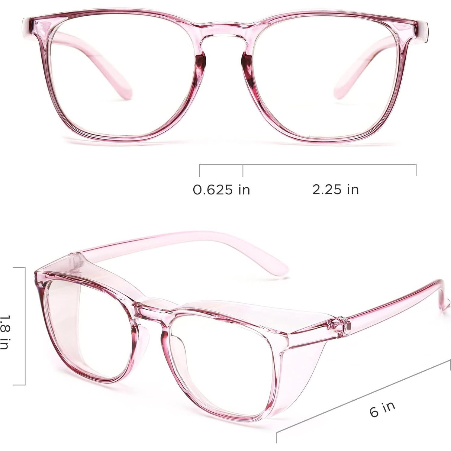 Gafas de Seguridad Anti-Vaho JOO'RTI Unisex Lila UV