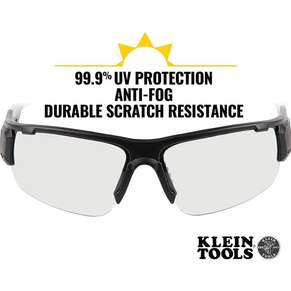 Gafas de Seguridad Klein Tools 60161, Lente Clara Antivaho