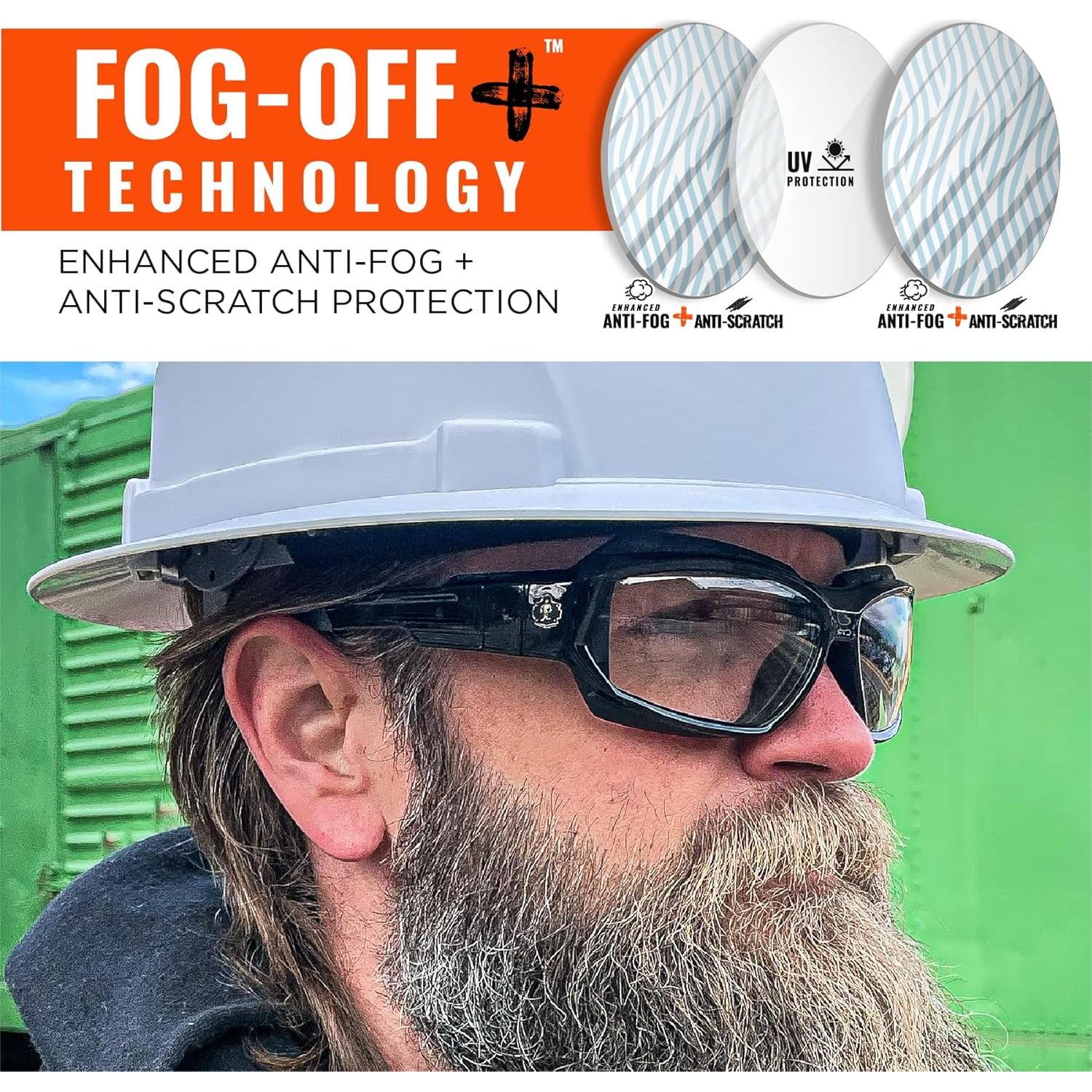 Gafas de Protección Ergodyne Skullerz LOKI Anti Rayas y Niebla