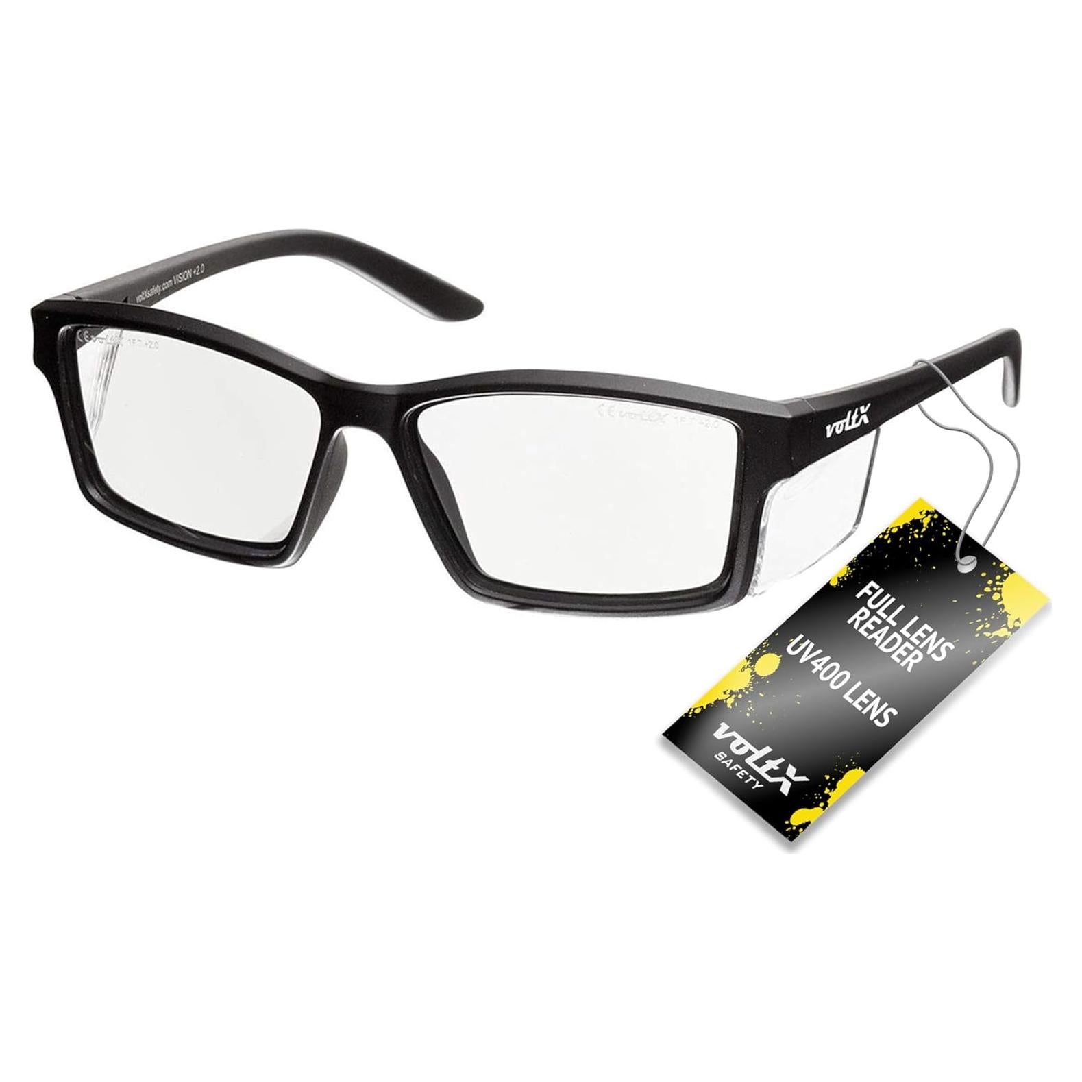 Gafas de Lectura de Seguridad VoltX +1.5 Dioptrías Lente Clara
