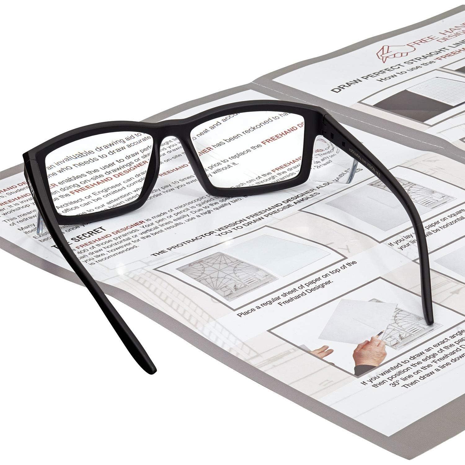 Gafas de Lectura de Seguridad VoltX +1.5 Dioptrías Lente Clara