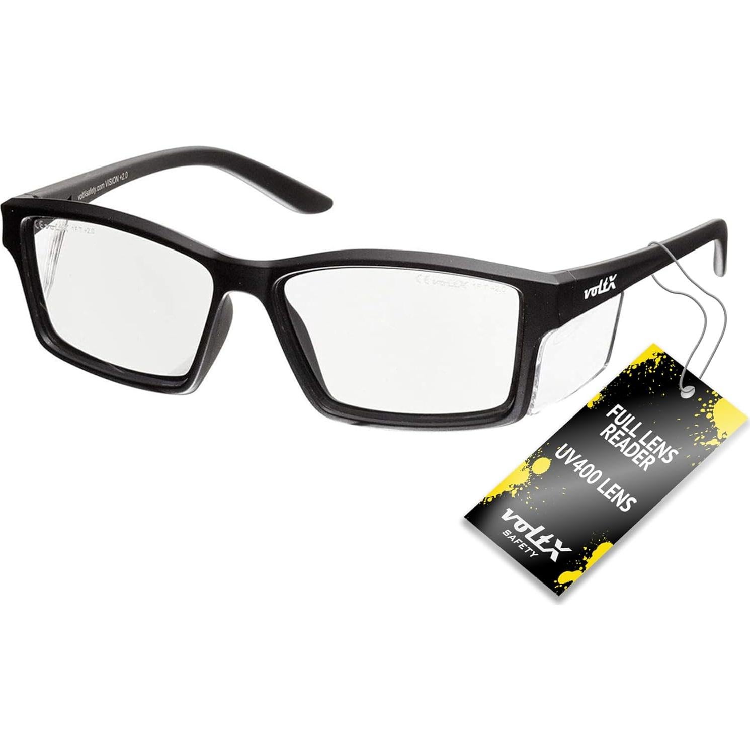 Gafas de Lectura de Seguridad VoltX +1.5 Dioptrías Lente Clara